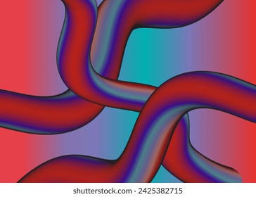 Fluid abstract gradient colorful background.  vector fluid background.