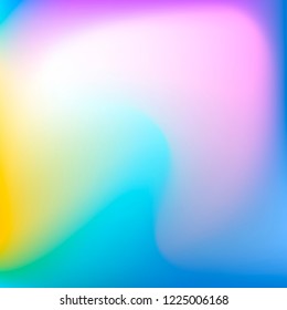 Fluid Abstract Hologram Gradient Mesh Background