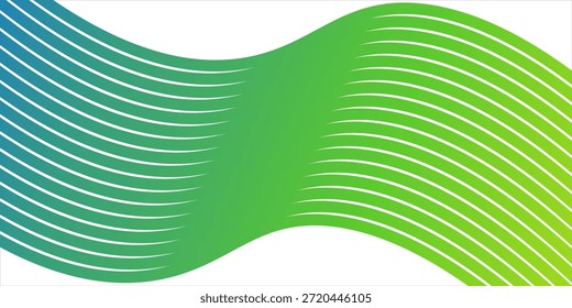 Línea abstracta fluida. Forma colorida de la onda del gradiente para la ilustración abstracta del arte del concepto del fondo