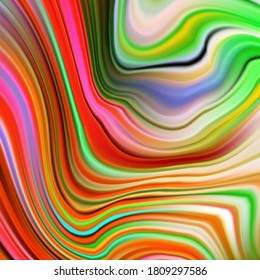 Arte fluido. Fondo artístico moderno. Mezcla de pinturas acrílicas. Resumen de textura de mármol líquido pintado, ondas gradientes coloridas. Diseño de vectores para banner, volante, tarjeta de visita, portada, invitación.