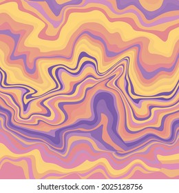 Fluid art. Modern artwork background. Mixture of acrylic paints. Abstract liquid painting marble texture, colorful gradient waves. Vector design for banner, flyer, business card, cover, invitation.