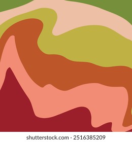 Arte fluida. Fundo de arte moderna. Mistura de tintas acrílicas. Textura de mármore de pintura líquida abstrata, ondas coloridas de gradiente. Design vetorial para banner, folheto, cartão de visita, capa, convite.