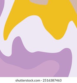 Fluid art. Modern artwork background. Mixture of acrylic paints. Abstract liquid painting marble texture, colorful gradient waves. Vector design for banner, flyer, business card, cover, invitation.