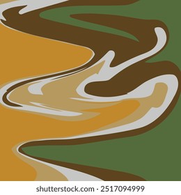 Arte fluida. Fundo de arte moderna. Mistura de tintas acrílicas. Textura de mármore de pintura líquida abstrata, ondas coloridas de gradiente. Design vetorial para banner, folheto, cartão de visita, capa, convite.