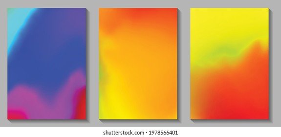 Fluid art. Modern artwork mesh gradient background. Mixture of colorful paint splash liquid. Abstract holographic texture, gradient waves. Vector design for banner, flyer, card, cover, invitation.