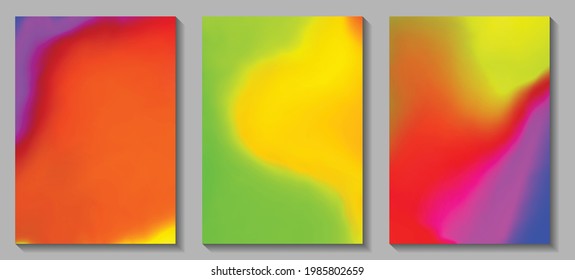 Fluid art. Modern artwork mesh gradient background. Mixture of colorful paint splash liquid. Abstract holographic texture, gradient waves. Vector design for banner, flyer, card, cover, invitation.
