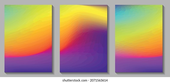Arte fluido. Fondo de degradado de malla de arte moderno. Mezcla de líquido de salpicaduras de pintura colorida. Textura holográfica abstracta, ondas degradadas. Diseño de vectores para banner, volante, tarjeta, portada, invitación.