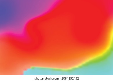 Fluid art. Modern artwork mesh gradient background. Mixture of colorful paint splash liquid. Abstract holographic texture, gradient waves. Vector design for banner, flyer, card, cover, invitation.