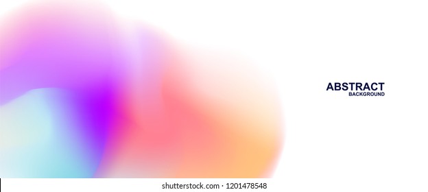 Fluid art painting backgrounds template with abstract and splash shape. Epic colorful banner trend, soft cotton candy color. Horizontal banner template. Modern graphic composition.