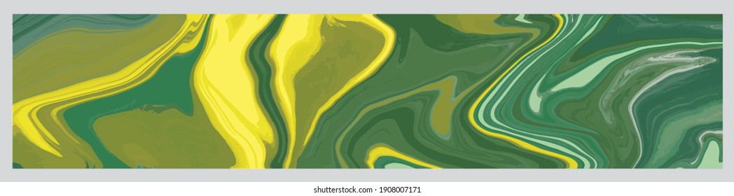 Afiches de arte fluido. Ilustraciones con pinturas. Colores brillantes. Flujos de acuarelas. Imagen abstracta. Plantillas de portada. Afiches e iconos. Imagen vectorial al estilo de arte de vuelo.