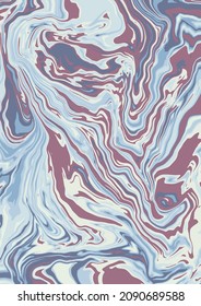 Textura de arte fluido. Fondo abstracto con efecto de pintura giratoria. Imagen acrílica líquida que fluye y se desploma. Pintas mixtas para el afiche interior. colores con desbordamiento azul y violeta