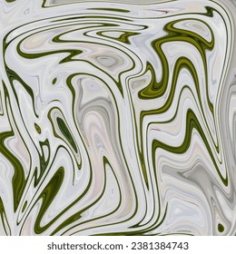 Textura de arte fluido. Fondo abstracto con efecto de pintura giratoria. Imagen acrílica líquida que fluye y se desploma. Resumen fondo geométrico verde claro, flujo acrílico líquido, efecto mármol