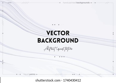 Fluid art texture. Background with abstract mixing paint effect. Liquid acrylic picture with chaotic mixed paints. Can be used for posters or wallpapers. Black and white overflowing colors