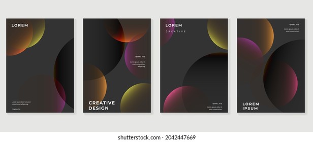 Fondo degradado de las artes fluidas. Afiches minimalistas, cubierta, artes murales con formas geométricas coloridas y color líquido. Diseño moderno de fondo de pantalla para la presentación, decoración casera.  sitio web y banner.