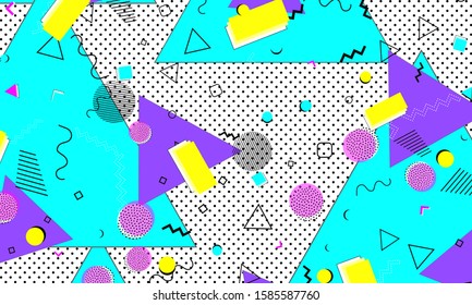 Fluid Baby Blue Composition. Lilac Line Poster. Doodle Art. Yellow Elements. Dot Background. Pink Flat Fashion. Aqua Cover. Gradient Backdrop.