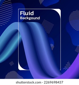 Fluid Backgound For Backgound Use And Anything That Related.