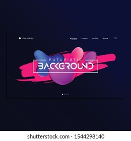Fluid background 10 for landing page, website Page, website Banner, flyer, and cover
