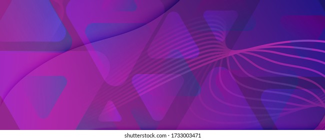 Fluid Background. Abstract Flow Line Landing Page. Vivid Futuristic Brochure. Vector Technology Magazine. Violet Vibrant Concept. Gradient Fluid Background. 3d Pattern. Wave Fluid Background.