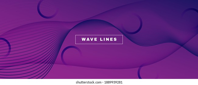 Fondo fluido. Resumen del movimiento de línea de flujo. Onda Textura Futurista. Plantilla digital de curva. Elementos gráficos violentos. Fondo del fluido del degradado. 3.d Pancarta. Fondo del fluido vectorial.