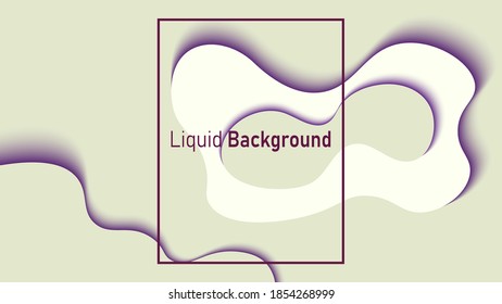 Fluid background. Abstract background. Minimalist fluid background. Eps10 vector