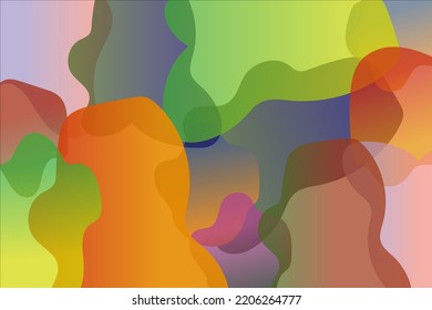 fluid background colorful with abstract shapes and gradient color