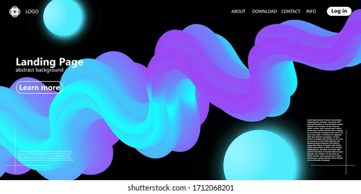Fluid Background. Colorful Futuristic Poster. Abstract Flow. Vibrant Color. Trendy Poster. Colorful Gradient. Ink Liquid. 3d Wave. Fluid Colors. Vibrant Design. Flow Wave.