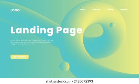 fluid background design, 4k background for business landing page design, abstract gradient background illustration