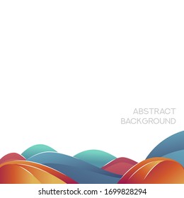 Fluid background design, wave background, geometric background