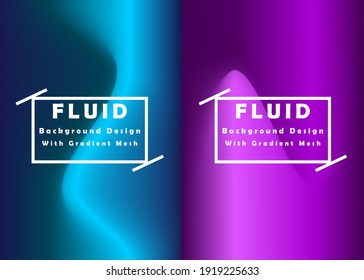 Fluid Background Duality Design With Fantasy Wave Color Theme. Great for Backgrounds, templates, wallpapers, web designs, book covers, and other purposes.