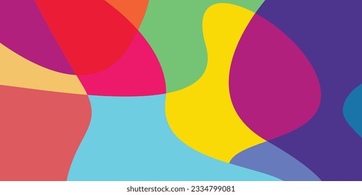 fluid background fullcolor for summer festival
