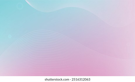 Fluid background gradient. Wavy gradient background. Abstract color design.