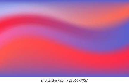 Fluid background gradient. Wavy gradient background. Abstract color design. Template for Posters, Advertising Banners, Brochure, Flyer, Placard, Websites. EPS Vector Image