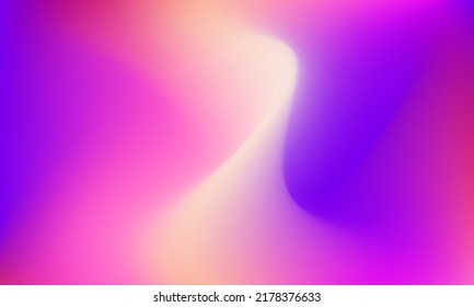 Fluid background gradient. Wavy gradient background. Mixing neon shades. Template for Posters, Advertising Banners, Brochure, Flyer, Placard, Websites. EPS Vector Image.