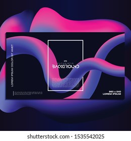 Fluid Background For Landing Page, For Website Background