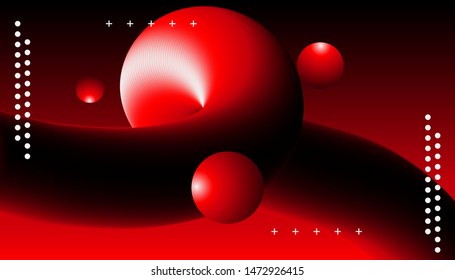 fluid background with red color. abstract background