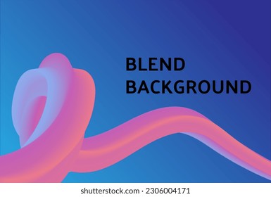 Fluid background, soft colors blue and pink