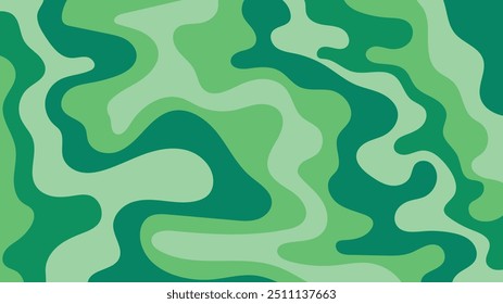 Fondo fluido con suaves colores verdes monocromáticos.