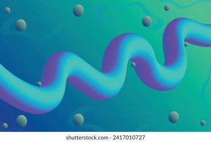 Fluid Background with spiral shape