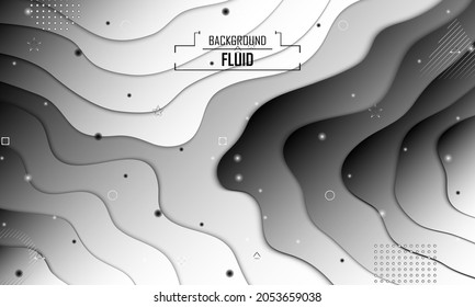 fluid background vector effect abstract