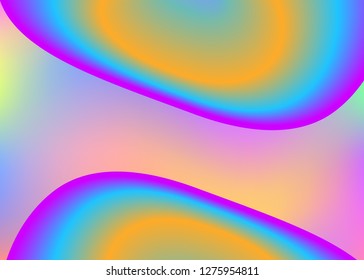 Fluid background. Vivid gradient mesh. Bright certificate, banner composition. Holographic 3d backdrop with modern trendy blend. Fluid background with liquid dynamic elements and shapes.