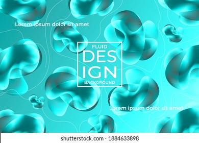 fluid background for wallpaper, website, cover, flyer and banner