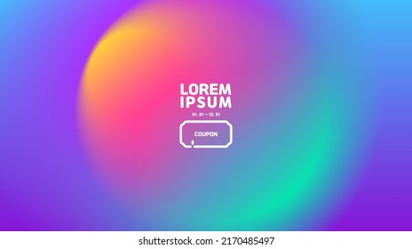 fluid background.A gradation wallpaper consisting of pink, purple, yellow, and mint