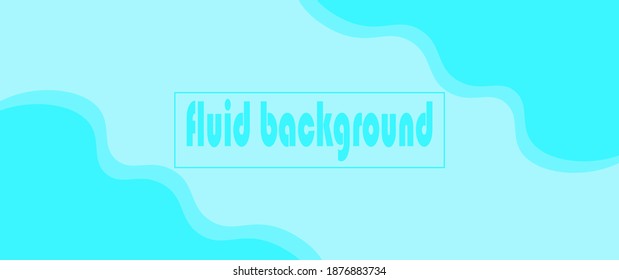 fluid blue color background and design