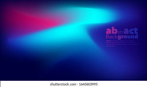 Fluid Blurred Gradient Background. Abstract Backdrop for Poster, Brochure, card, Invitation Card, Music Festival, Landing Page Webside. Minimal Concept. Trends of the future.