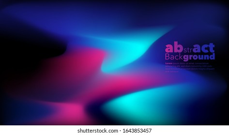 Fluid Blurred Gradient Background. Abstract Backdrop for Poster, Brochure, card, Invitation Card, Music Festival, Landing Page Webside. Minimal Concept. Trends of the future.