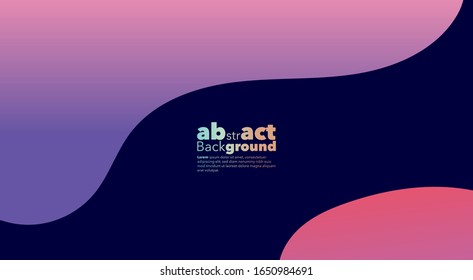 Fondo de degradado borroso del fluido. Fondo geométrico abstracto para la composición de las formas Afiche y 3d de fluido. Cubierta abstracta moderna. Folleto, tarjeta, Tarjeta de invitación, Página de inicio Webside. Concepto mínimo.