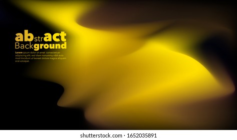Fluid Blurred Gradient Background. Abstract Backdrop for Poster, Brochure, Invitation Card, Music Festival, Landing Page Webside. Minimal Concept. Trends of the future. Dynamic shapes composition.