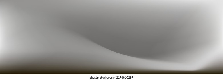 Fluid Blurry Liquid Smog Grey Gradient Mesh. Sky Metal Curve Wavy Smoke Gradient Background. Flow Silver Water Monochrom Pastel Gray Design Pic. White Smooth Cloud Light Weather Cloudy Background.
