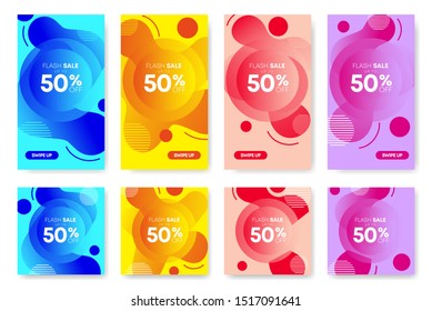 Fluid Bubble Special Offer Banner For Social Media