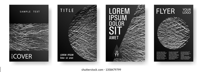 Fluid buzzing wavy noise ripple texture. Black and white waves texture backdrops. Advertising banner or covers.